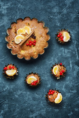 Christmas chocolate cupcake