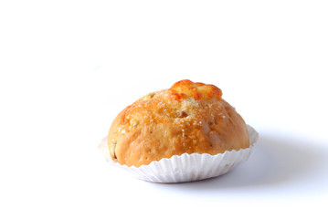 cupcake on white background