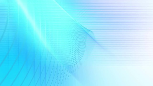 Vector blue waves with light showing through. Streaks light abstract animation background . 4K Ultra High Definition video loop.
