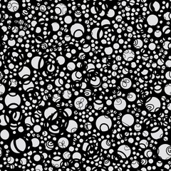 abstract hand drawn seamless doodle pattern