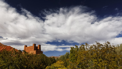 Kasbah Ait Youl, Dades Schlucht, Boumalne Dadès, Marokko