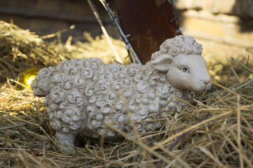 Obraz premium Christmas and New Year decoration