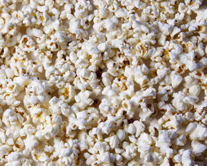 background of popcorn