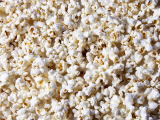 background of popcorn