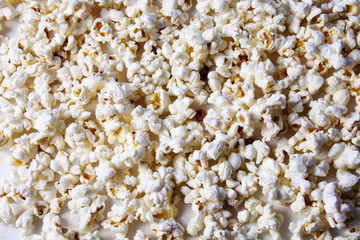 background of popcorn