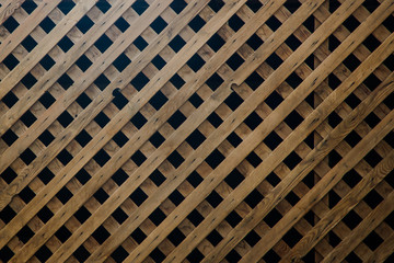 wood background lattice