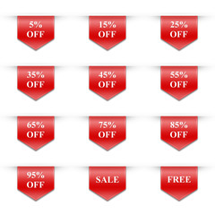 Special offer sale tag discount