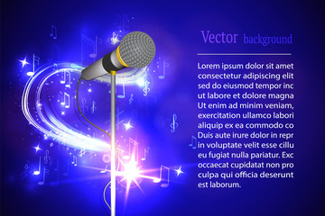 vector graphics illustration image microphone