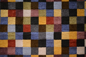 カラフルな絨毯