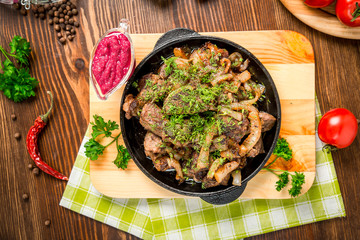 tasty and healthy food on the table, useful food products