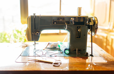 Old sewing machine