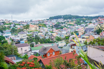 Cityscapes of Dalat city