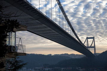 Fototapeta premium Fatih Sultan Mehmet Bridge