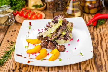 tasty and healthy food on the table, useful food products