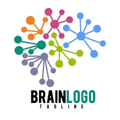 brain vector logo