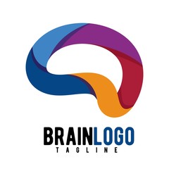 brain vector logo