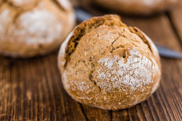 Fresh made Wholemeal Roll