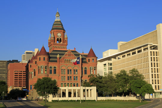 Old Red Museum, Dealey Plaza, Dallas, Texas