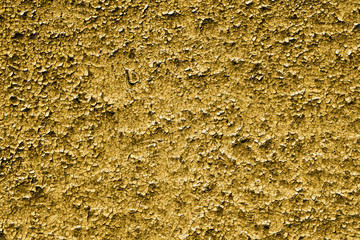 Texture of old grunge yellow asymmetric decorative tiles
