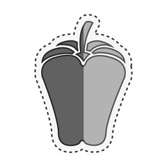 fresh vegetable isolated icon vector illustration design
