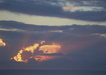 Fototapeta premium Rays of Sunlight Beam