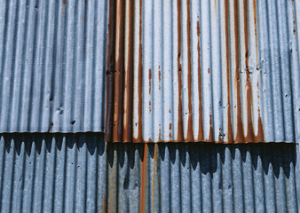 Obraz premium Galvanized iron