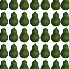 fresh vegetable pattern background vector illustration design