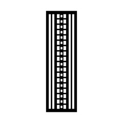 Urban city tower icon vector illustration graphic design