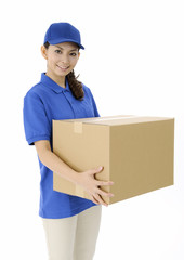 Deliverer carrying box