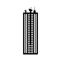 Urban city tower icon vector illustration graphic design
