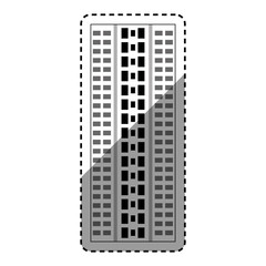 Urban city tower icon vector illustration graphic design