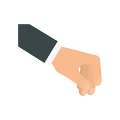 Hand holding something icon vector illustration graphic design