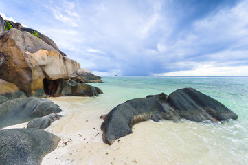 Indian Ocean, the Seychelles, the island of La Digue