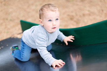 handsome toddler boy