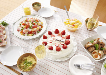 Birthday party table
