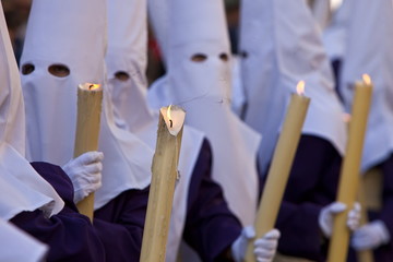 Semana Santa (Holy Week) celebrations, Malaga, Andalucia, Spain