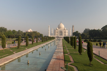 Naklejka premium Gardens of Taj Mahal