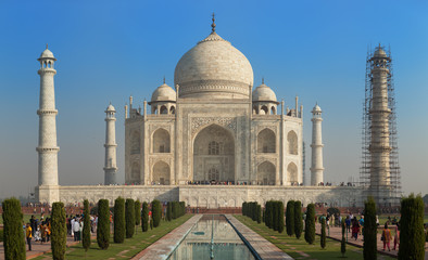 Fototapeta na wymiar Taj Mahal Agra