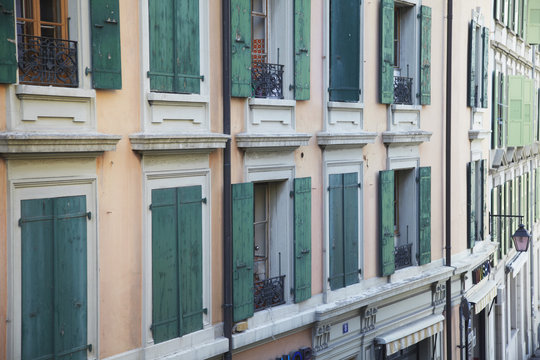 Typical architecture, Lausanne, Vaud