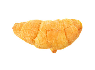 Croissant isolated on white background