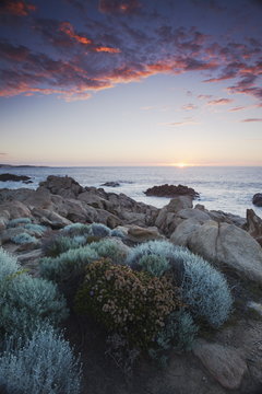 Canal Rocks at sunset, Leeuwin Naturaliste National Park, Yallingup, Margaret River, Western Australia