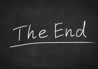 Obraz premium the end