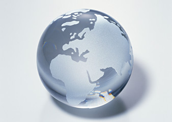 Terrestrial Globe of Glass