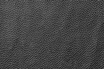 Black leather texture background surface

