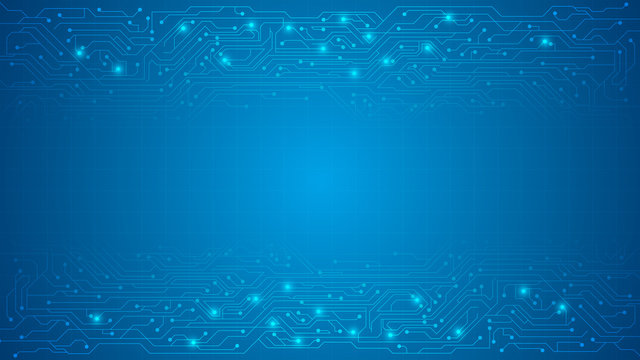 vector circuit texture background