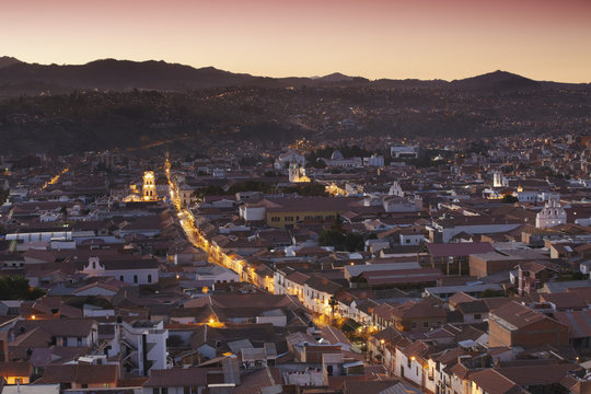 View of Sucre, Bolivia