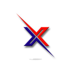 x, logo x, letter x, vector, icons, icon x, ribbon, font, symbol
