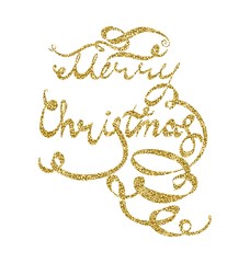 MERRY CHRISTMAS hand lettering, vector handmade calligraphy