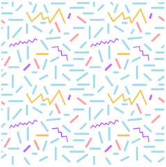 Seamless primitive geometric patterns of minimalism.