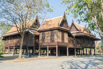 The wooden houses of Thailand